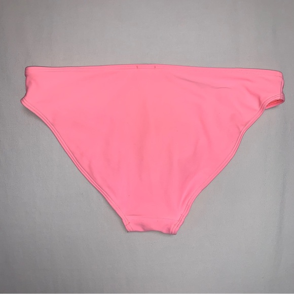 🆕 Aerie Neon Pink Super Scoop String Bikini Women’s Small Beach Pool Swim Set - Picture 6 of 11
